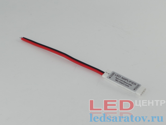 Усилитель к светодиодной ленте RGB 12v, 3 канала*4A Mini
