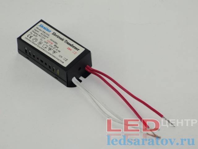 Трансформатор для люстры 105W, AC220V-AC12V (XR105L)