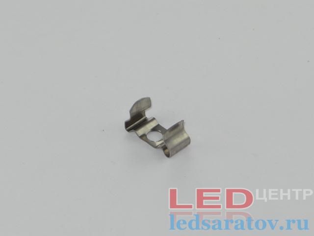 Клипса для фиксации профиля, металическая (18мм*7мм) LED-центр