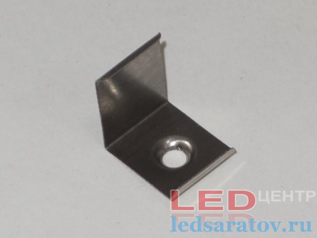 Клипса для фиксации профиля PXG1203, металическая LED-центр