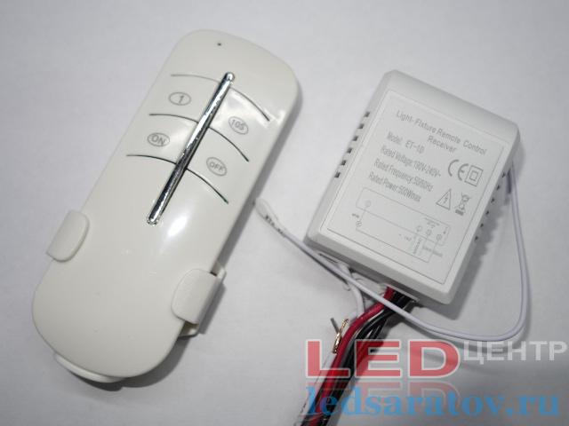 Пульт управление с контроллером  500w, 1 канал Icingyida (ET-1D)