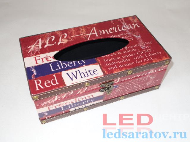 Салфетница Loft 25см*15см*10см All-American