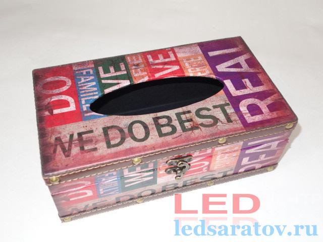 Салфетница Loft 25см*15см*10см Real Wedobest