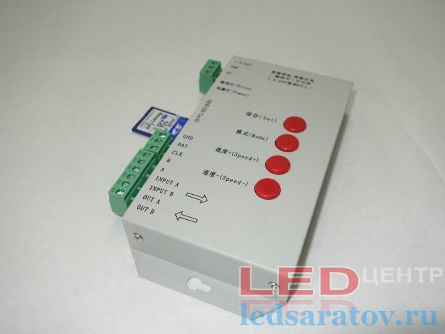 Контроллер механический DC7,5V-DC24V, RGB, адрессный (T1000S)