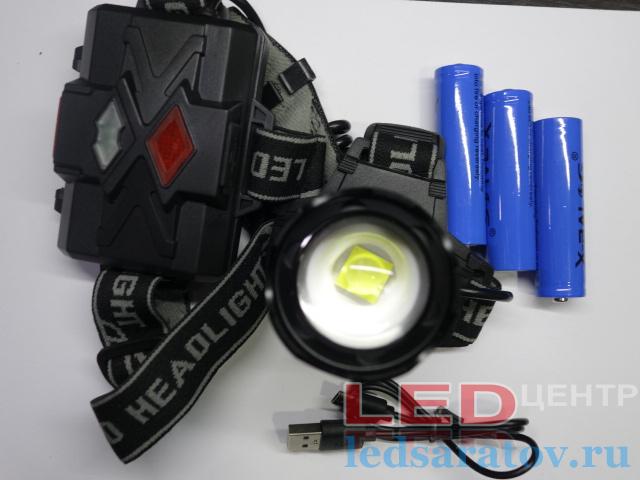 Фонарь светодиодный, 1*9LED, 8800W (BL-8070-P90) Rotekors