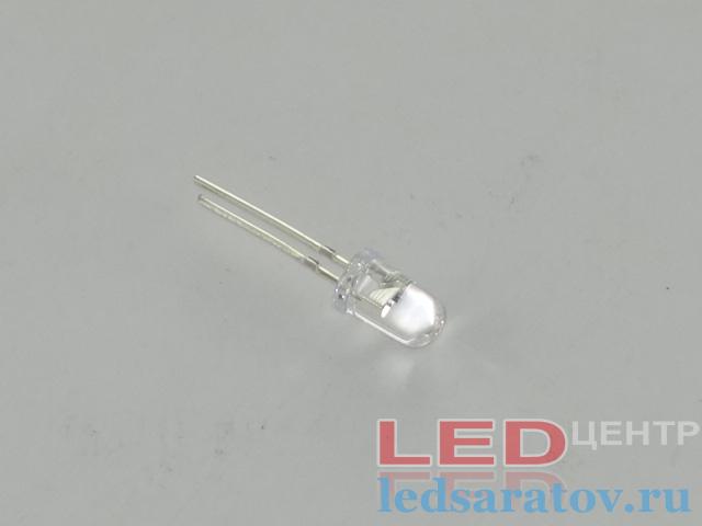 Светодиод выводной  Ø5мм, DC2V-3,2V, красный+синий