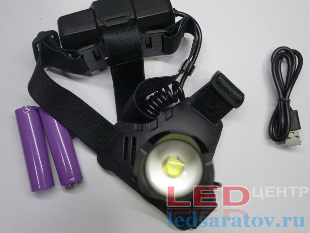 Фонарь светодиодный, 1*4LED, 5800W (GL-XUT276-P70) HeadLight