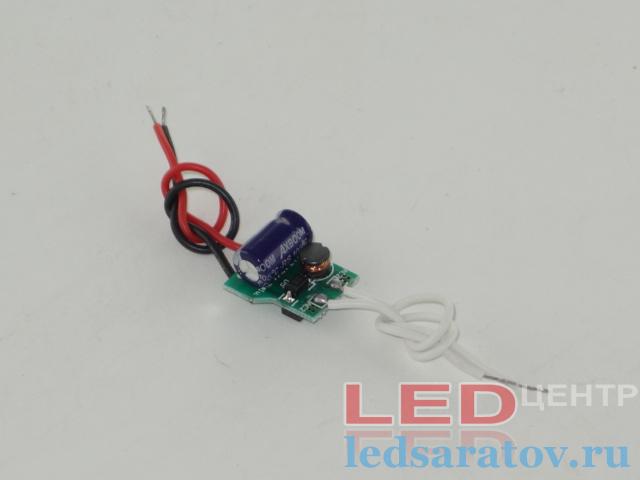  Драйвер DC12V-4W-7W, DC12V-DC48V, 300mA (тех.)
