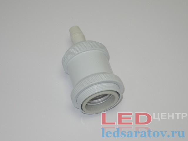 Патрон №1 Loft  Е27 Керамический, АС220V, цвет белый