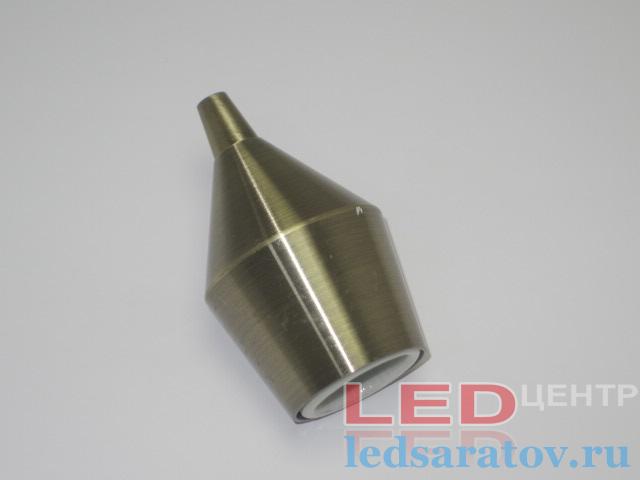 Патрон №2 Loft  Е27 Керамический, АС220V, цвет бронза