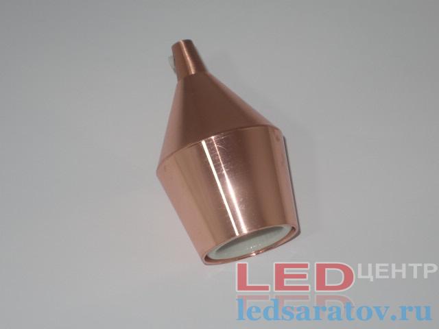 Патрон №2 Loft  Е27 Керамический, АС220V, цвет медь