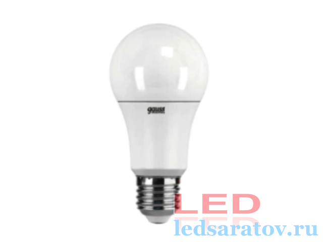 Лампочка светодиодная A60-10w, 3000k, 880Lm, E27 Gauss-Elementary