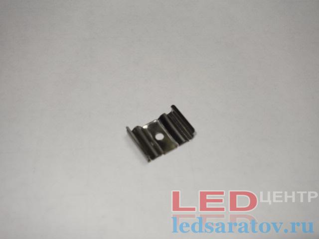 Клипса для фиксации профиля PXG5035B-M, металическая LED-центр