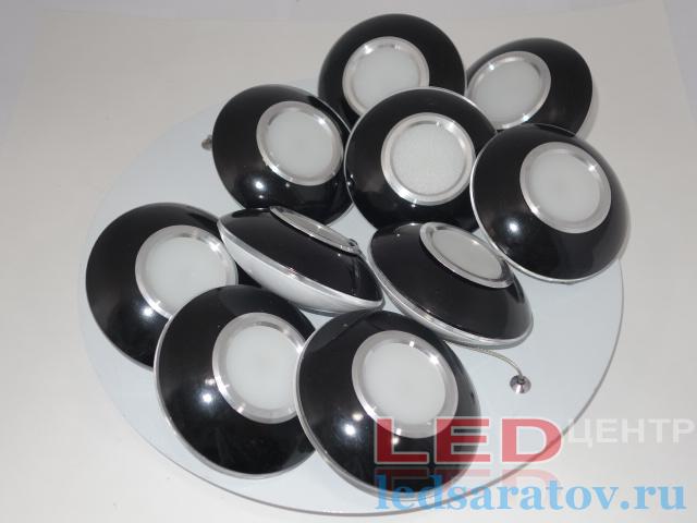 Люстра 8082-10, 10LED, 6000k