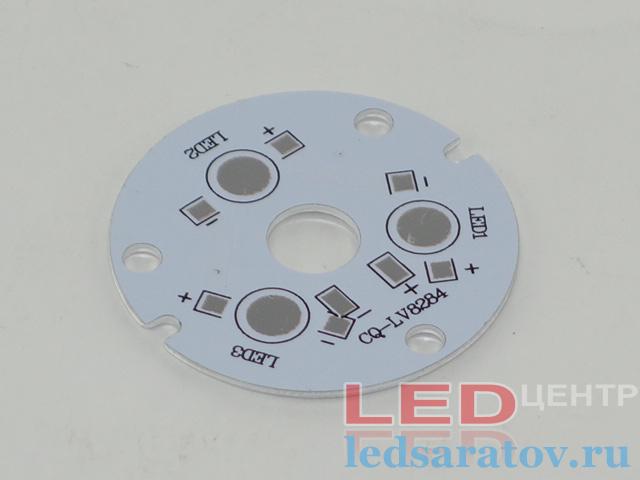 Площадка под эмиттер 45mm, 3LED (тех., CQ-LV8284)