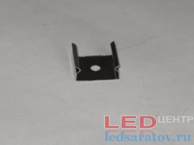 Клипса для фиксации профиля YQG-607, металическая LED-центр