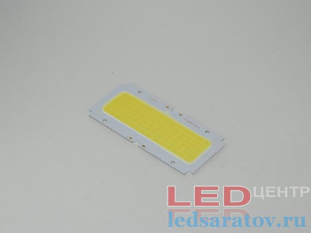 Линейная светодиодная матрица COB  92мм*42мм, DC36V-DC40V, 1050mA, 5000k-5500k 