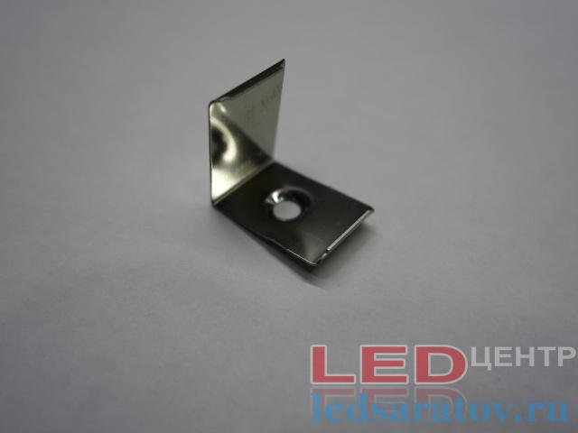Клипса для фиксации профиля PXG20, металическая LED-центр
