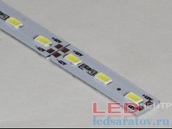 Светодиодная линейка SMD 5630, 72LED*20-25Lm, IP20, 990мм*12мм, 2pin, 12V, 14W, холодный