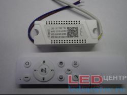 Драйвер 2х-канальный DC 60V-130V, 220mA, IP20, AC220V, RF пульт (20-40w*2)