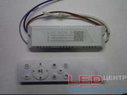 Драйвер 4х-канальный DC 80V-130V, 220mA, IP20, AC220V, RF пульт (25-40w*2)