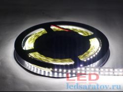 Светодиодная лента SMD 2835, 240LED*10-12Lm, IP20, 15мм, 2pin, 12V, 21W-1м*5м, холодный