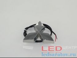 Светодиодный шильдик - 4D, DC12V, Mitsubishi ASX, 76мм*87мм, белый