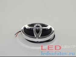 Светодиодный шильдик - 4D, DC12V, Toyota RAV4, 100мм*68мм, белый
