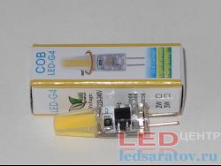 Лампа светодиодная G4-COB 3w, 4000k, AC220V LED-центр