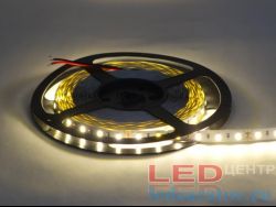 Светодиодная лента SMD 5730, 60LED*25-30Lm, IP20, 10мм, 2pin, 12V, 14,4W-1м*5м, теплый