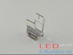 Клипса для фиксации профиля YF-827, YF-808, YF-851, металический + 2 пружины LED-центр
