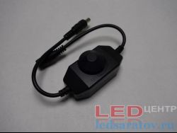 Диммер механический DC12V-DC24V, 6A, черный