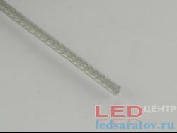 Кабель-струна 2*0,3мм², прозрачный LED-центр