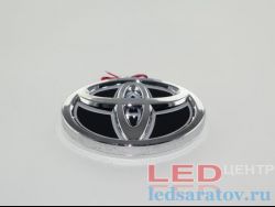Светодиодный шильдик - 2D, DC12V, Toyota, красный