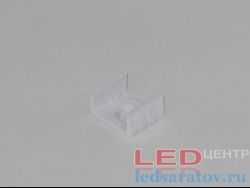 Клипса для фиксации профиля P-331, пластиковая - белая (18мм*7мм) LED-центр