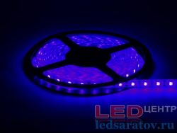 Светодиодная лента  SMD 5050, 60LED*10-12Lm, IP44, 10мм, 2pin, 12V, 14,4W-1м*5м, синий