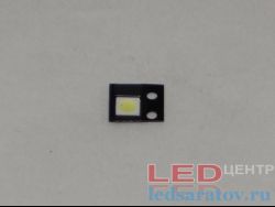 Светодиодный чип SMD 3535, DC3.2V-DC3.4V, 350mA, 1W, 120Lm-130Lm, 10000k-15000k LG (Большой минус) 