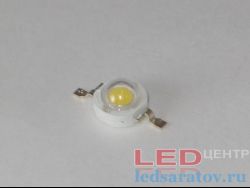 Эмиттер 3w, DC3V-DC3,4V, 350mA, 155Lm-165Lm, 4000k-4200k Bridgelux (1212, WT-PW1 S4)