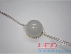 Светодиодный адрессный модуль, Ø52мм*38мм, IP65, DC24V, 6000k (F5)