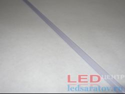 Крепеж для фиксации неона 12v, 6мм, пластиковый, прозрачный, 1м 