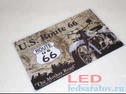 Табличка металлическая 30см*20см The Mother Road