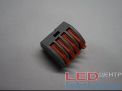 Пружинный клеммник 4pin 1-2 Sale (тип WAGO)