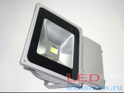 Прожектор светодиодный  70w, IP65, 6500k, AC220V, серый (37-001-0.75)