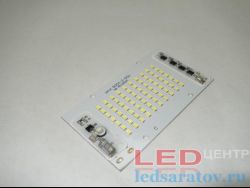 Светодиодная площадка под прожектор  50W, SMD 2835 - 72LED, 112мм*61мм, 6000k, AC220V (OK-LV20090)