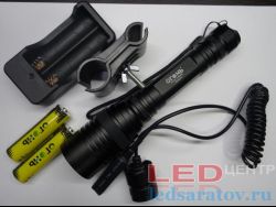 Фонарь светодиодный подствольный-тактический, 1*4LED, 178000W (HQ-932-P70)