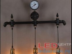 Бра LOFT SG23-3, Е27, с монометром, черный
