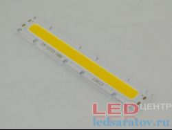 Линейная светодиодная матрица COB 30w, 128мм*22мм, DC32-34V, 900mA, 90-100Lm*1w, 3000k