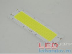 Линейная светодиодная матрица COB 40w, 135мм*40мм, DC30-34V, 1200mA, 120-130Lm*1w, 6000k