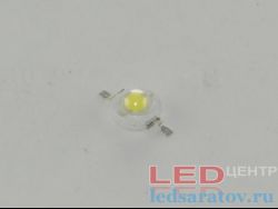 Эмиттер 1w, DC3,2V-DC3,4V, 350mA, 80Lm-90Lm, 4000k-4200k