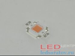 Квадратная светодиодная матрица  10w, DC30V-DC34V, 250mA, 100Lm-150Lm, 570-572nm, фито